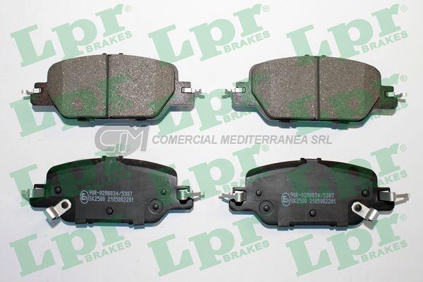 PASTILLA DE FRENO LPR HONDA CRV V 2019/ TRAS.