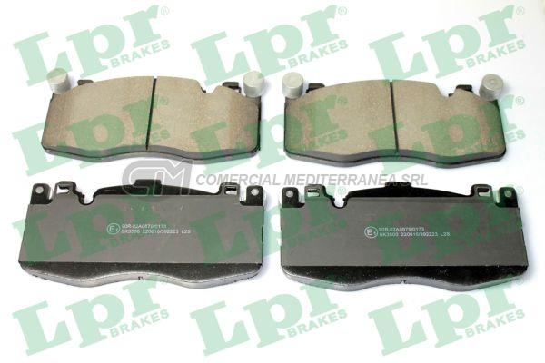 PASTILLA DE FRENO LPR BMX X5/X6 2015/2019 DEL.