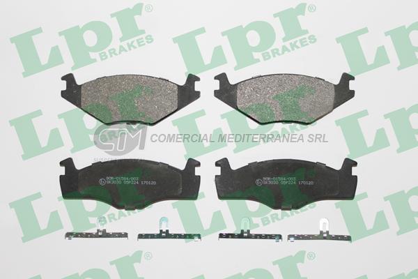 PASTILLA DE FRENO LPR SEAT IBIZA 1800 90/94 DEL.