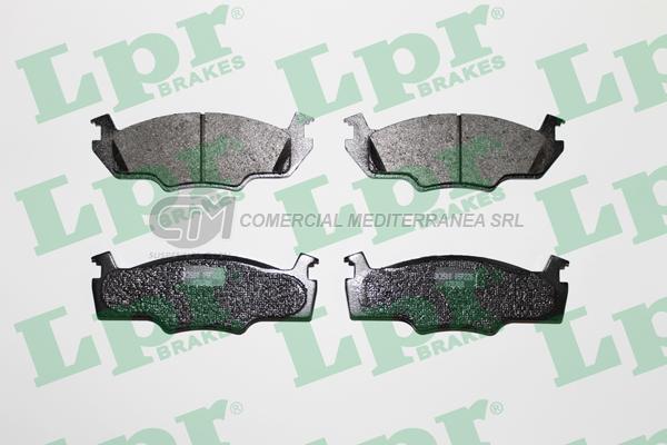 PASTILLA DE FRENO LPR VOLKSWAGEN GOLF ALEMAN-SIROCO  DEL.