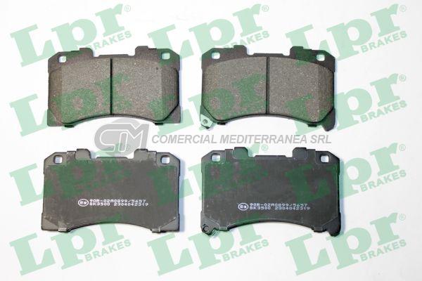 PASTILLA DE FRENO LPR TOYOTA YARIS GR 21/.. DEL.