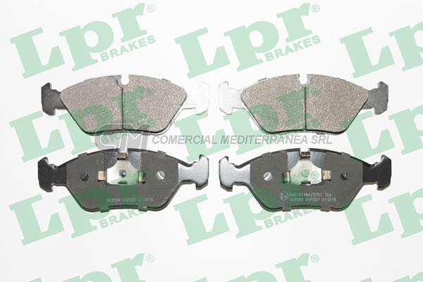 PASTILLA DE FRENO LPR BMW SERIE 5 518-535 SERIE 6 625-635 /FERRARI 82/94 DEL.