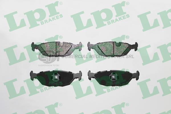 PASTILLA DE FRENO LPR BMWSERIE3-5-6-7 M5-M6-Z1/VOLVO VARIOS81/94 TRAS.