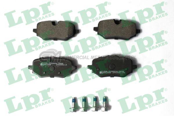 PASTILLA DE FRENO LPR MINI COOPER BMW SERIE 1 2024/... X1 - X2 2022/.. TRAS.
