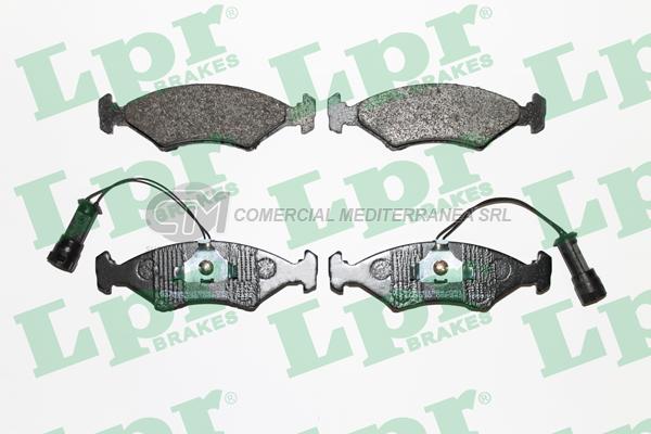 PASTILLA DE FRENO LPR FORD SIERRA - ESCORT 1 CABLE FINA DEL.