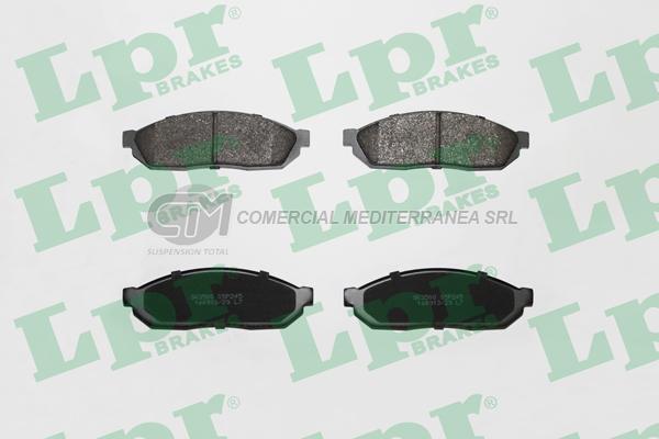 PASTILLA DE FRENO LPR DAEWOO DAMAS/HONDA CIVIC/SUZUKI ST 80 DEL.