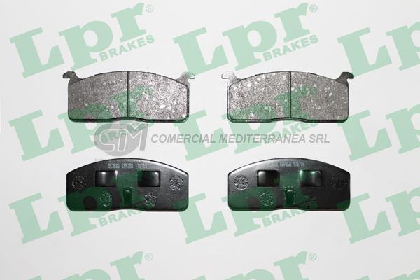 PASTILLA DE FRENO LPR TOYOTA HEAVY- HI ACE- HI LUX 77/83 DEL.