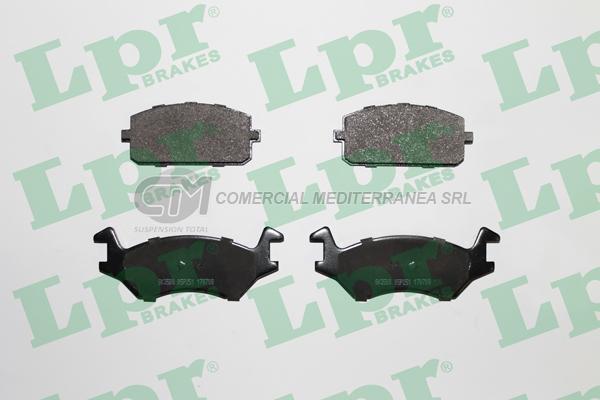 PASTILLA DE FRENO LPR TOYOTA TERCEL 79/85 DEL.