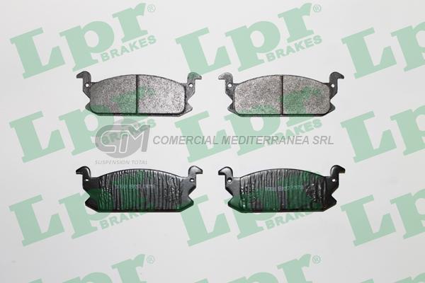 PASTILLA DE FRENO LPR DAIHATSU CHARADE 1.0 CS-CX-TS TURBO DIESEL 83/ DEL.