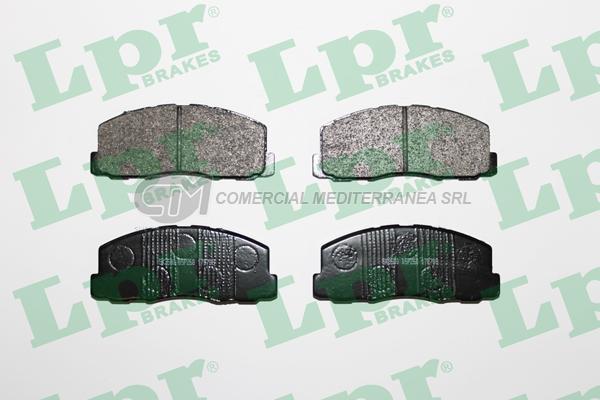 PASTILLA DE FRENO LPR MITSUBISHI CORDIA-GALANT-L200-LANCER-TREDIA DEL.