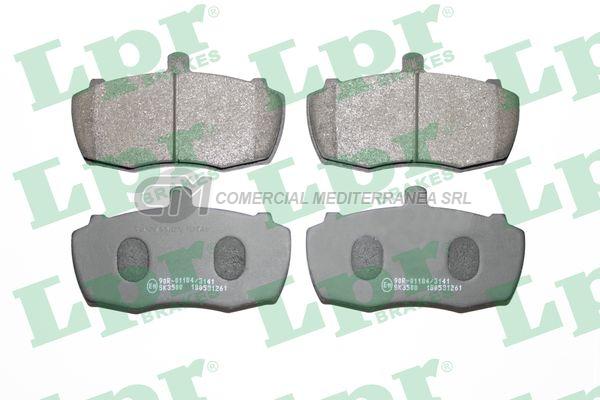 PASTILLA DE FRENO LPR LAND ROVER RANGE / DAF V400 81/  DEL.