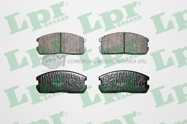 PASTILLA DE FRENO LPR MITSUBISHI COLT- LANCER- MIRAGE/PROTON 86/ DEL.