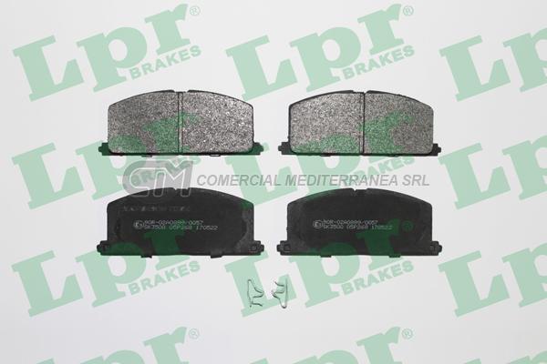 PASTILLA DE FRENO LPR TOYOTA CARIN-CELIC-CORON-TERCEL/CHEVROLET 90/4  DEL.