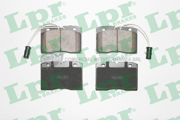 PASTILLA DE FRENO LPR IVECO DAILY 40.8 90/96 DEL.