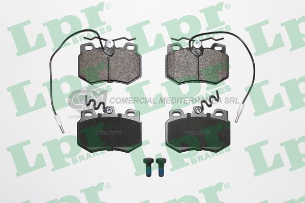 PASTILLA DE FRENO LPR CITROEN AX GTI-C 15-ZX/PEUGEOT205-309 90/96 DEL.