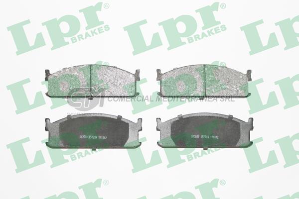 PASTILLA DE FRENO LPR ISUZU FASTER-KOMBI-BUS-MIDI-WFR-VAN 79/82 DEL.