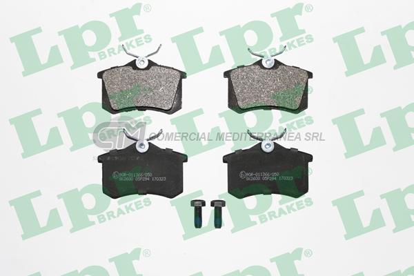 PASTILLA DE FRENO LPR PEUGEOT 306-405/ SEAT IBIZA/AUDI 90/ VW-TCROSS TRAS.