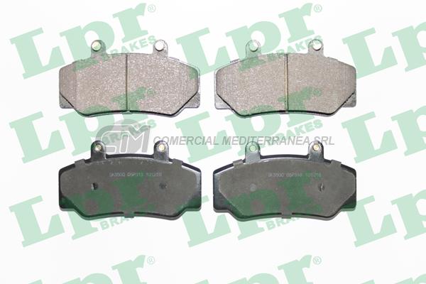 PASTILLA DE FRENO LPR VOLVO 740-760-780-940 82/94 DEL.
