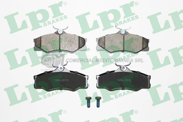 PASTILLA DE FRENO LPR VOLKSWAGEN WESTFALIA(FURGON ALEMAN)  DEL.