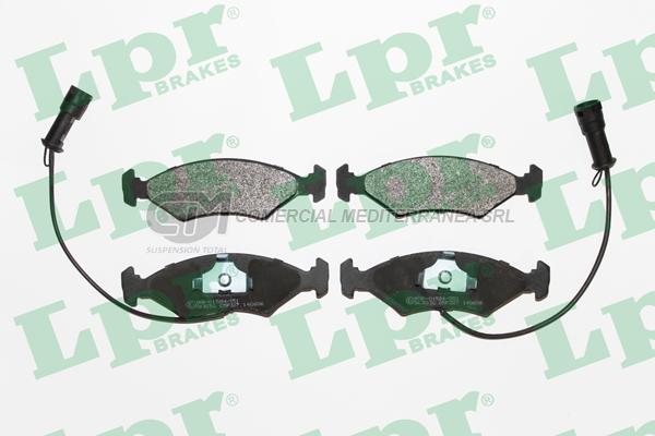 PASTILLA DE FRENO LPR FORD SIERRA 2.3 (CON SENSOR) DEL.