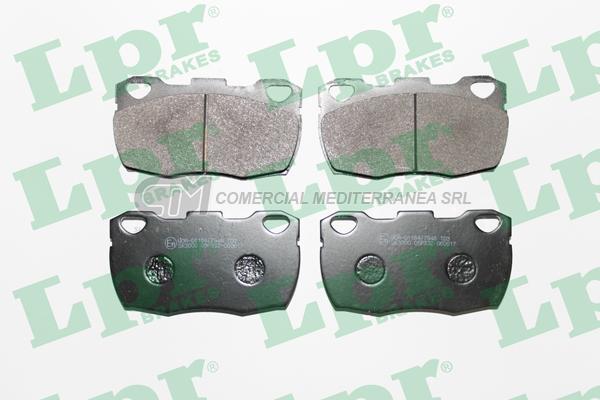 PASTILLA DE FRENO LPR ROVER DEFENDER ( FURGON-SPACEWAGON) 90/94 DEL.