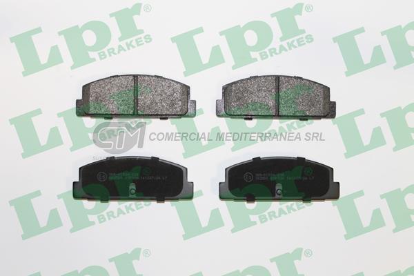 PASTILLA DE FRENO LPR MAZDA 626 AMERICANO 91/96  TRAS.