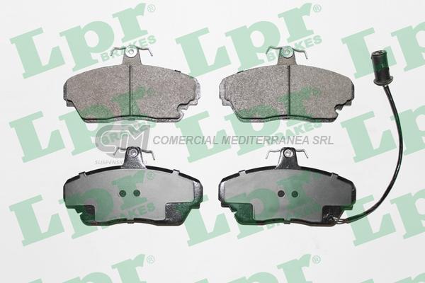 PASTILLA DE FRENO LPR GAZ GAZELLE M.BENZ 180D 1.8/ROBER 825-827I DEL.