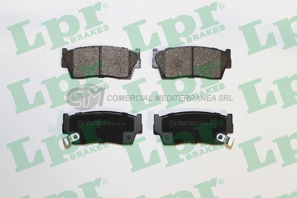 PASTILLA DE FRENO LPR SUZUKI SIDERIK (DOS PUERTAS)-VITARA 90/94 DEL.