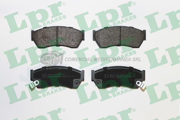 PASTILLA DE FRENO LPR SUZUKI ALTO-GL- SWIFT (AMERICANO) 90/94 DEL.