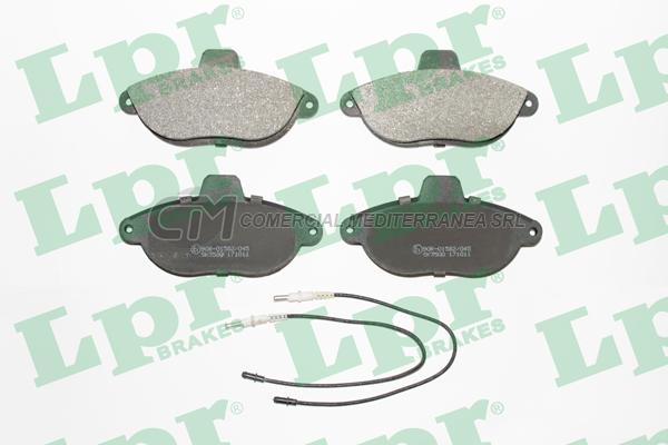 PASTILLA DE FRENO LPR PEUGEOT EXPERT-806/CITROEN/FIAT/LANCIA 94/  DEL.