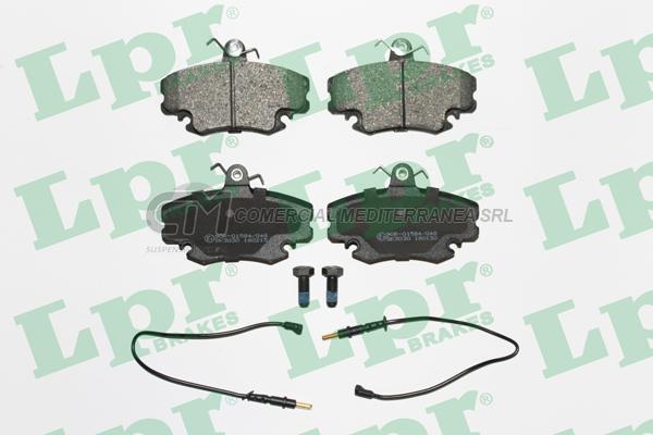 PASTILLA DE FRENO LPR RENAULT 19-21-CLIO-EXPRESS-MEGANE/PEUG. 92/98 DEL.