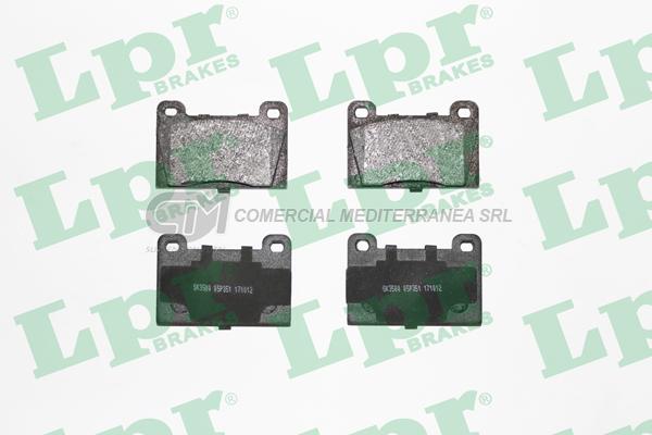 PASTILLA DE FRENO LPR SKODA S130 S135 DEL.