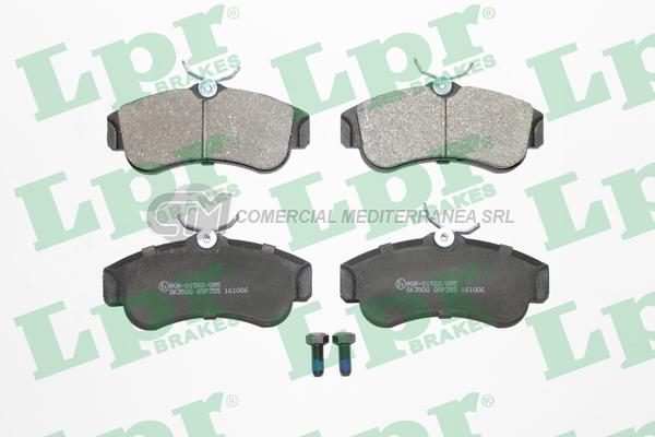 PASTILLA DE FRENO LPR NISSAN PRIMERA 1.6-2.0I 16V RODADO 14 DEL 96/ DEL.