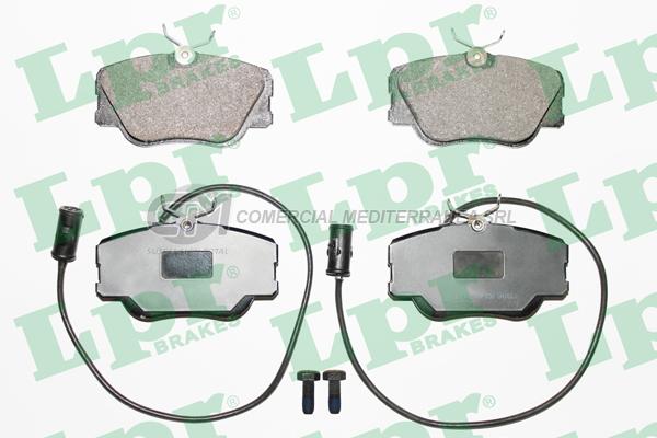PASTILLA DE FRENO LPR ALFA ROMEO 164 (MOTOR CHICO) 90/94 DEL.