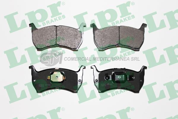 PASTILLA DE FRENO LPR KIA CAPITAL-SEPHIA/ MAZDA 626 82/94 DEL.