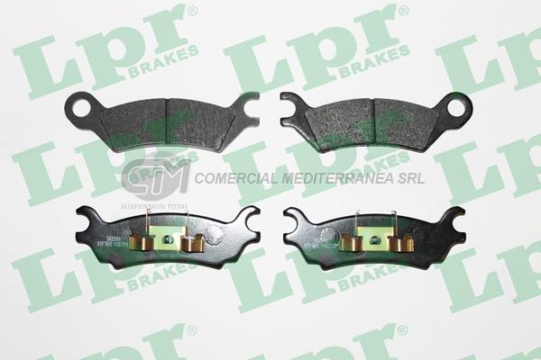PASTILLA DE FRENO LPR MAZDA 626 82/89 TRAS.