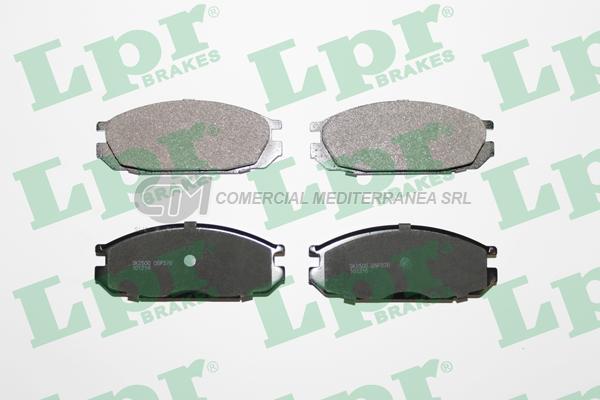 PASTILLA DE FRENO LPR NISSAN PATROL 2.8TD Y60 / 4.2 Y60-WRY60 TRAS.