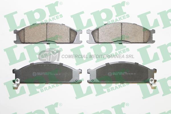 PASTILLA DE FRENO LPR NISSAN PATHFINDER V6-PICUP 2-FRONTIER/SUBARU  DEL.
