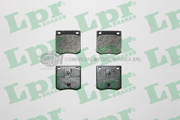 PASTILLA DE FRENO LPR DATSUN 280 ZX - SILVIA 180 SX 79/82 TRAS.