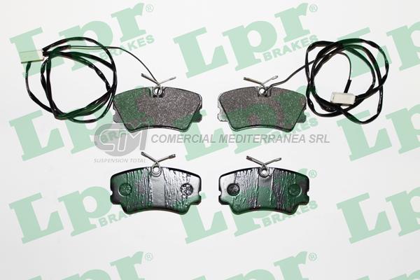 PASTILLA DE FRENO LPR ALFA ROMEO 155- 33 90/94 DEL.