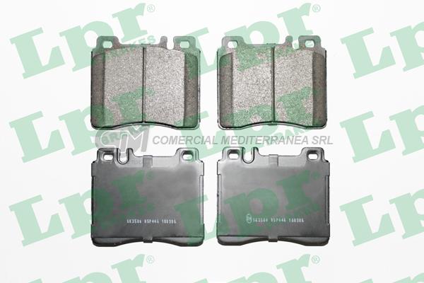 PASTILLA DE FRENO LPR M.BENZ. 280 S-300SE-350S-400S-500SE-600 96/97 DEL.