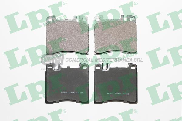 PASTILLA DE FRENO LPR M.BENZ 280- 300- 300 DIESEL 91/  DEL.