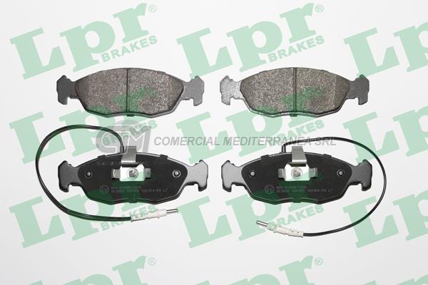 PASTILLA DE FRENO LPR PEUGEOT 106-306/ CITROEN  94/98 DEL.