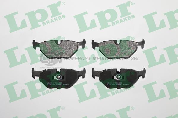 PASTILLA DE FRENO LPR BMW SERIE 3/PEUGEOT 806 VAN/JAGUAR 82/.. TRAS.