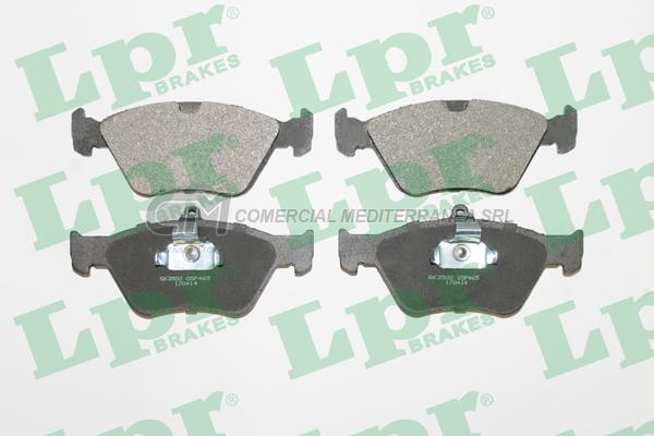 PASTILLA DE FRENO LPR CHEVROLET CARAB-VECTR-/SAAB 900  DEL.
