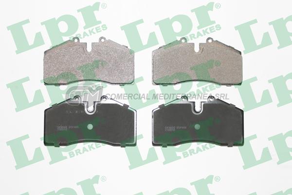 PASTILLA DE FRENO LPR PORSCHE 968- 944- 928-911/AUDI 89/ DEL.