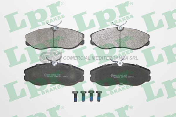 PASTILLA DE FRENO LPR FORD MAVERICK/ NISSAN SERENA-TERRANO II 92/96 DEL.