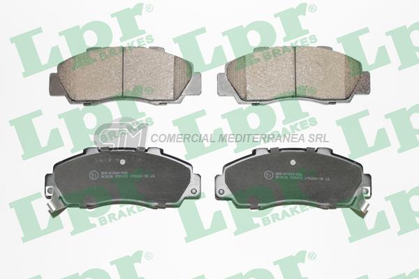 PASTILLA DE FRENO LPR HONDA ACCORD-ACURA-SCAUT/ROVER/ ISUZU 90/96  DEL.