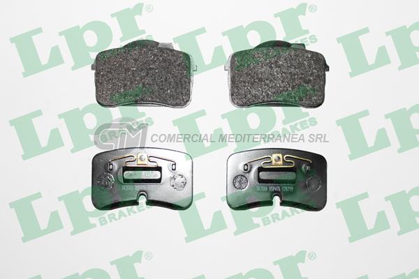 PASTILLA DE FRENO LPR AUDI 100 200 A6 A8 S4 S6 DEL.