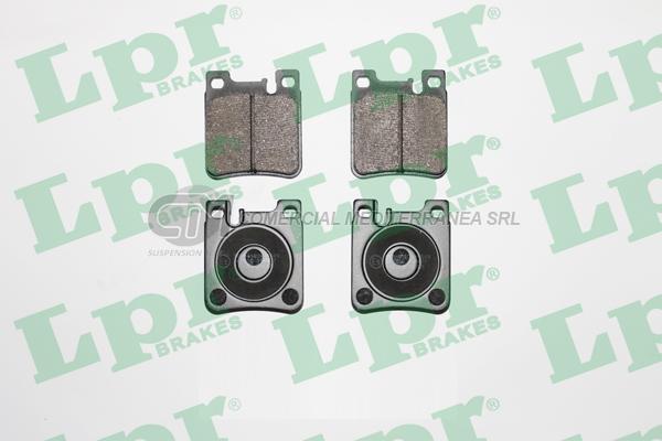 PASTILLA DE FRENO LPR M.BENZ. 300-500-600 CLASE C.E.S.SL TRAS.